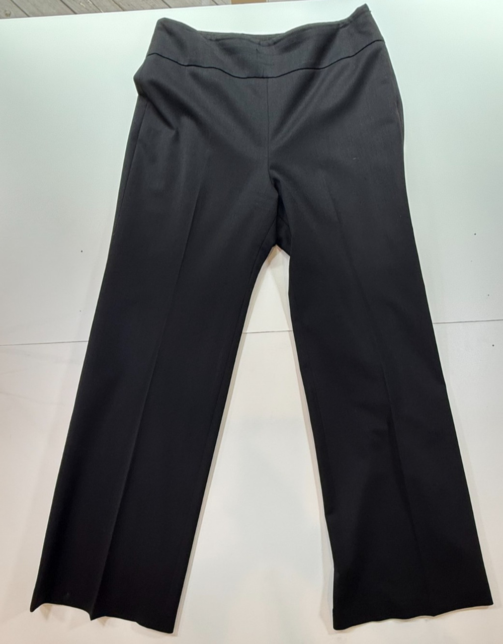ANN TAYLOR Ladies BLACK WOOL PANTS SZ 10
